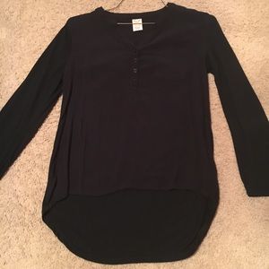 Black Button Up Blouse